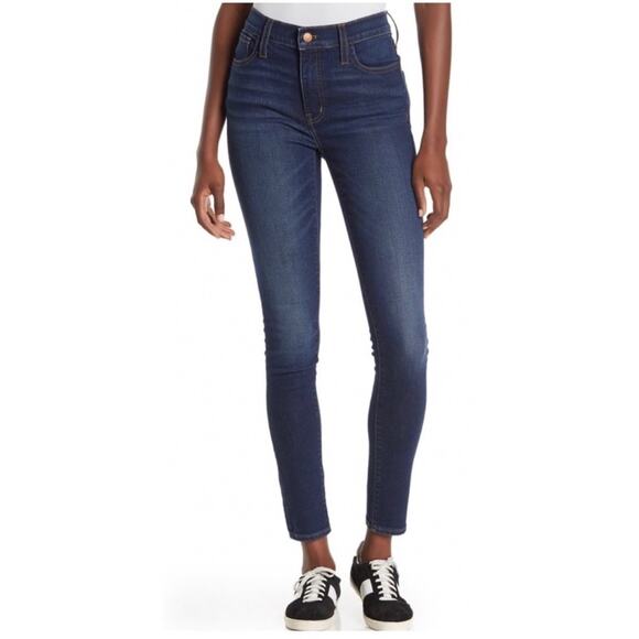 Madewell 9" Mid-Rise Skinny Jeans in Campton Size 25 - Picture 2 of 10
